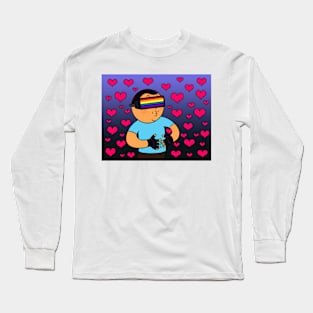 Virtual Reality Glasses Gay Pride Love Long Sleeve T-Shirt